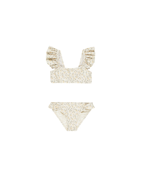 Rylee & Cru Ivory Lemons Hanalei Bikini