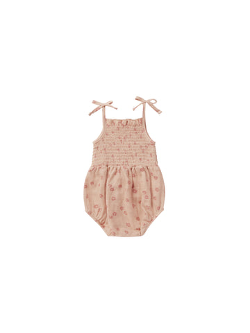 Rylee & Cru Pink Daisy Kaia Romper