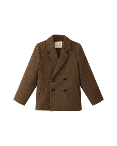 Rylee & Cru Rustic Plaid Double Breasted Blazer