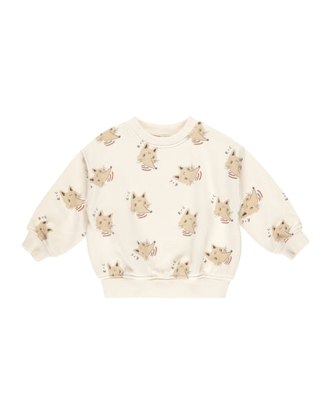 Rylee & Cru Natural Coyote Relaxed Sweatshirt