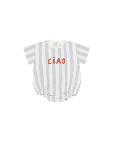 Rylee & Cru Ivory Ciao Bubble Romper