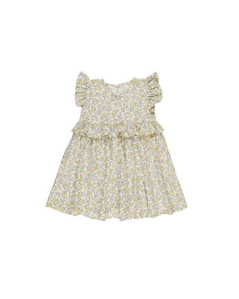 Rylee & Cru Ivory Bloom Brielle Dress