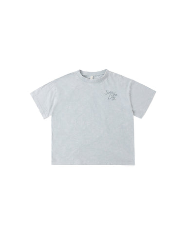 Rylee & Cru Light Blue Seas The Day Relaxed Tee