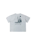 Rylee & Cru Light Blue Seas The Day Relaxed Tee