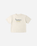 Rylee & Cru Natural Alligator Relaxed Tee