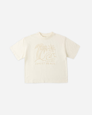 Rylee & Cru Ivory Sunset Relaxed Tee