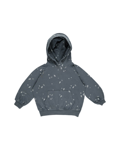 Rylee & Cru Indigo Paisley Raglan Hoodie