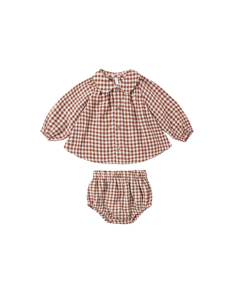 Rylee & Cru Brick Check Nellie Set