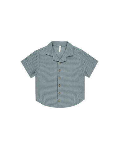 Rylee & Cru Eucalyptus Lapel Collar Shirt