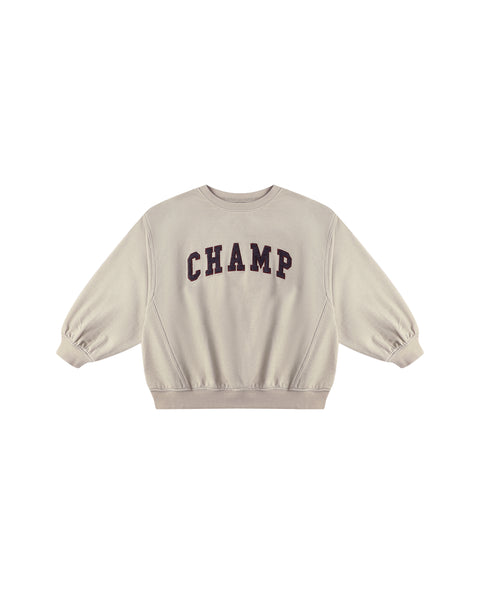 Rylee & Cru Teens Stone Champ Oversized Sweatshirt