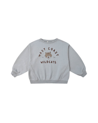 Rylee & Cru Blue Wildcats Oversized Sweatshirt