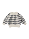 Rylee & Cru Slate Stripe Sweater + Bloomer Set