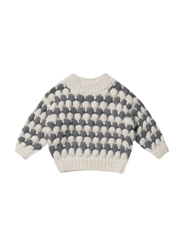 Rylee & Cru Slate Stripe Sweater + Bloomer Set