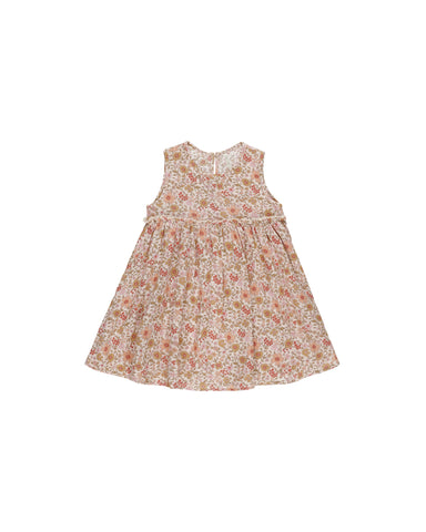 Rylee & Cru Shell Pink Garden Harper Dress