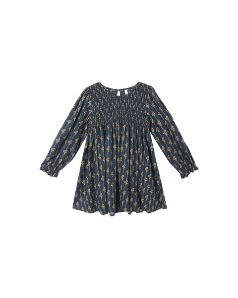 Rylee & Cru Navy Vintage Bloom Capri Dress