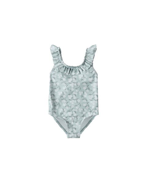 Rylee & Cru Light Blue Hydrangea Giana One-Piece