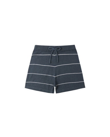 Rylee & Cru Navy Stripe Chandler Knit Shorts