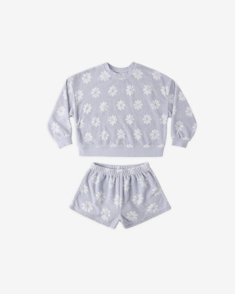 Rylee & Cru Periwinkle Daisy Karli Set
