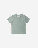 Rylee & Cru Sea Green Short Sleeve Rashguard