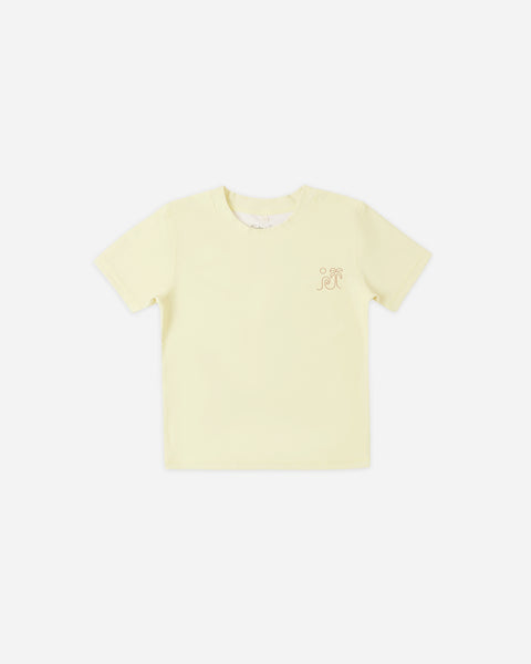 Rylee & Cru Citron Short Sleeve Rashguard