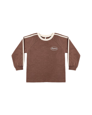 Rylee & Cru Mulberry Explore Relaxed Long Sleeve Tee