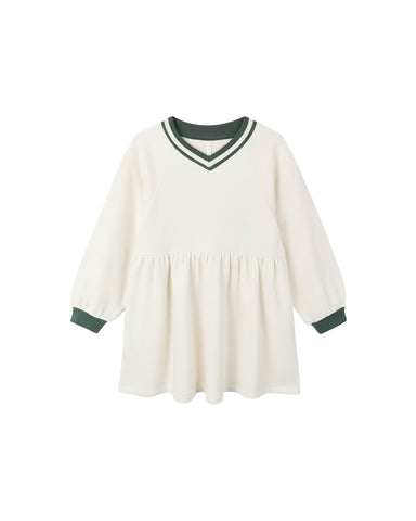 Rylee & Cru Natural Raglan Sweatshirt Dress