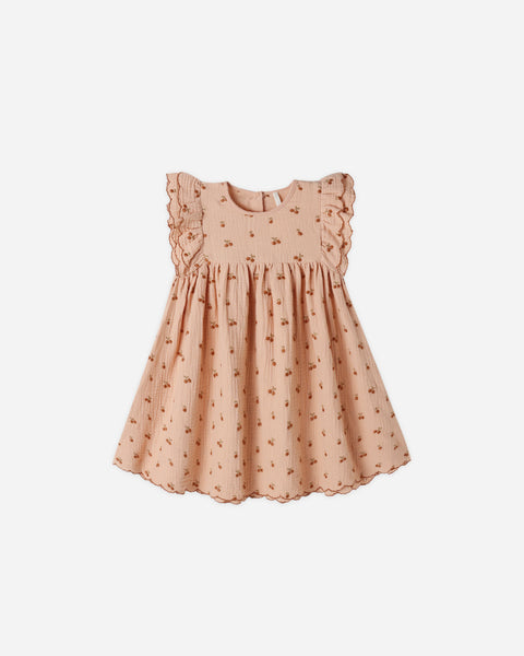 Rylee & Cru Melon Kinsley Dress