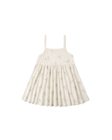 Rylee & Cru Natural Sailor Bows Lea Dress