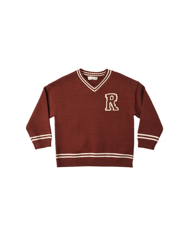 Rylee & Cru Brick Redwood Sweater