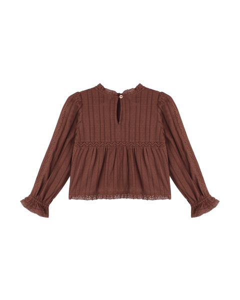 Rylee & Cru Mulberry Cecile Blouse