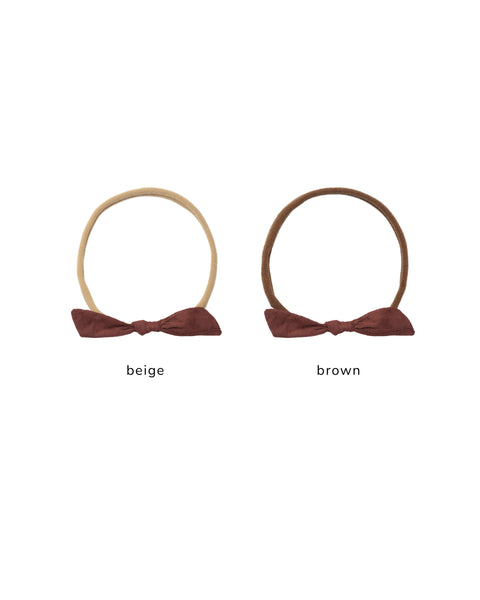 Rylee & Cru Mulberry Little Knot Headband