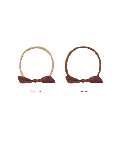 Rylee & Cru Mulberry Little Knot Headband