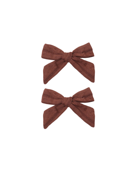 Rylee & Cru Mulberry Bows Set