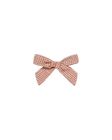 Rylee & Cru Poppy Gingham Bow