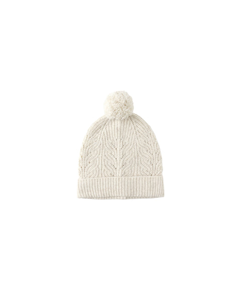 Rylee & Cru Heathered Oatmeal Beanie