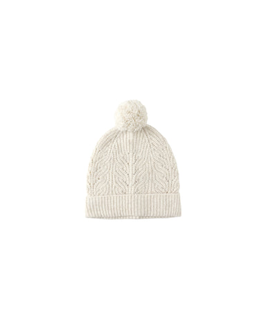 Rylee & Cru Heathered Oatmeal Beanie