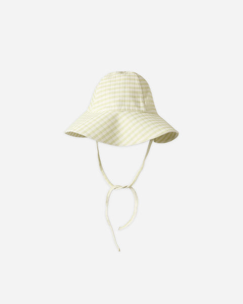 Rylee & Cru Citron Stripe Floppy Swim Hat