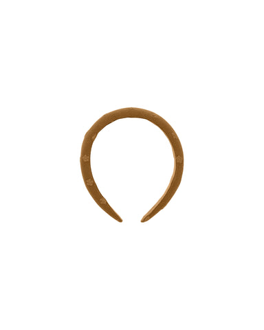 Rylee & Cru Brass Padded Headband
