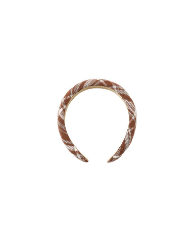 Rylee & Cru Mulberry Aspen Plaid Padded Headband