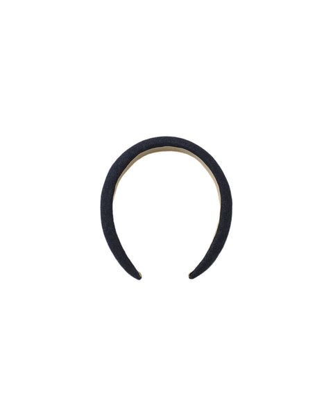 Ryle & Cru Dark Indigo Padded Headband