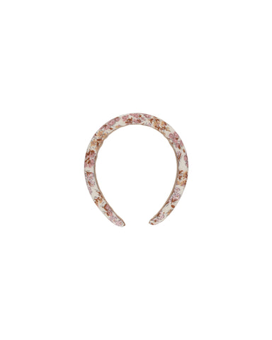 Rylee & Cru Ivory Wildflower Padded Headband