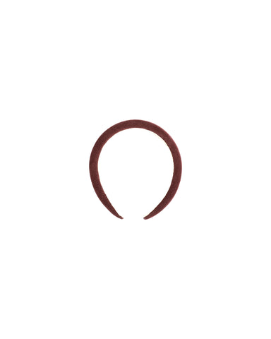 Rylee & Cru Burgundy Padded Headband