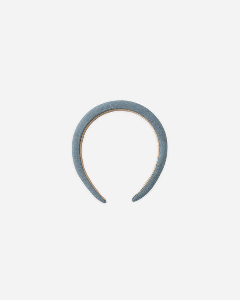 Rylee & Cru Washed Blue Padded Headband