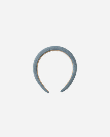 Rylee & Cru Washed Blue Padded Headband