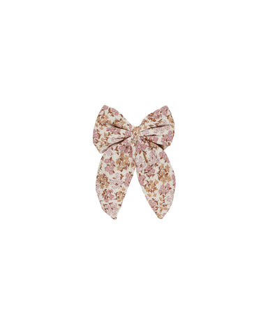 Rylee & Cru Ivory Wildflower Oversized Bow