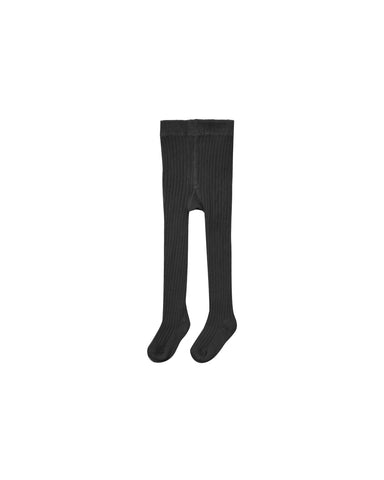 Rylee & Cru Black Ribbed Tights