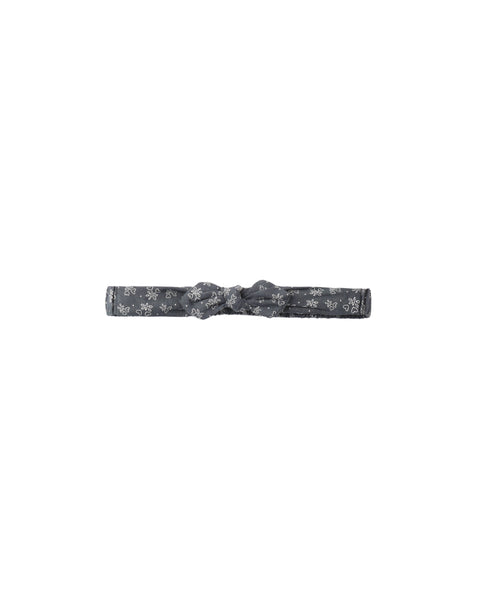 Rylee & Cru Midnight Heart Ditsy Baby Bow Headband