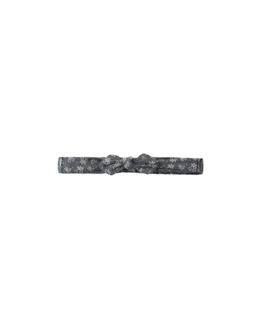 Rylee & Cru Midnight Heart Ditsy Baby Bow Headband
