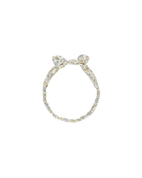 Rylee & Cru Ivory Bloom Baby Bow Headband