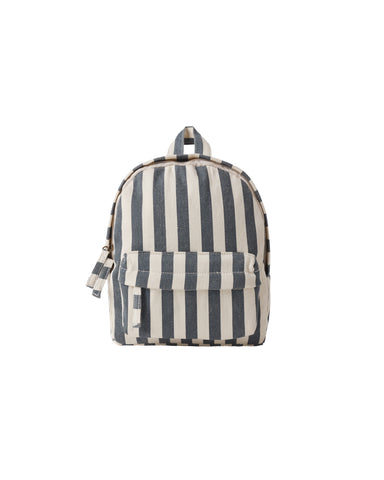 Rylee & Cru Navy Stripe Mini Backpack